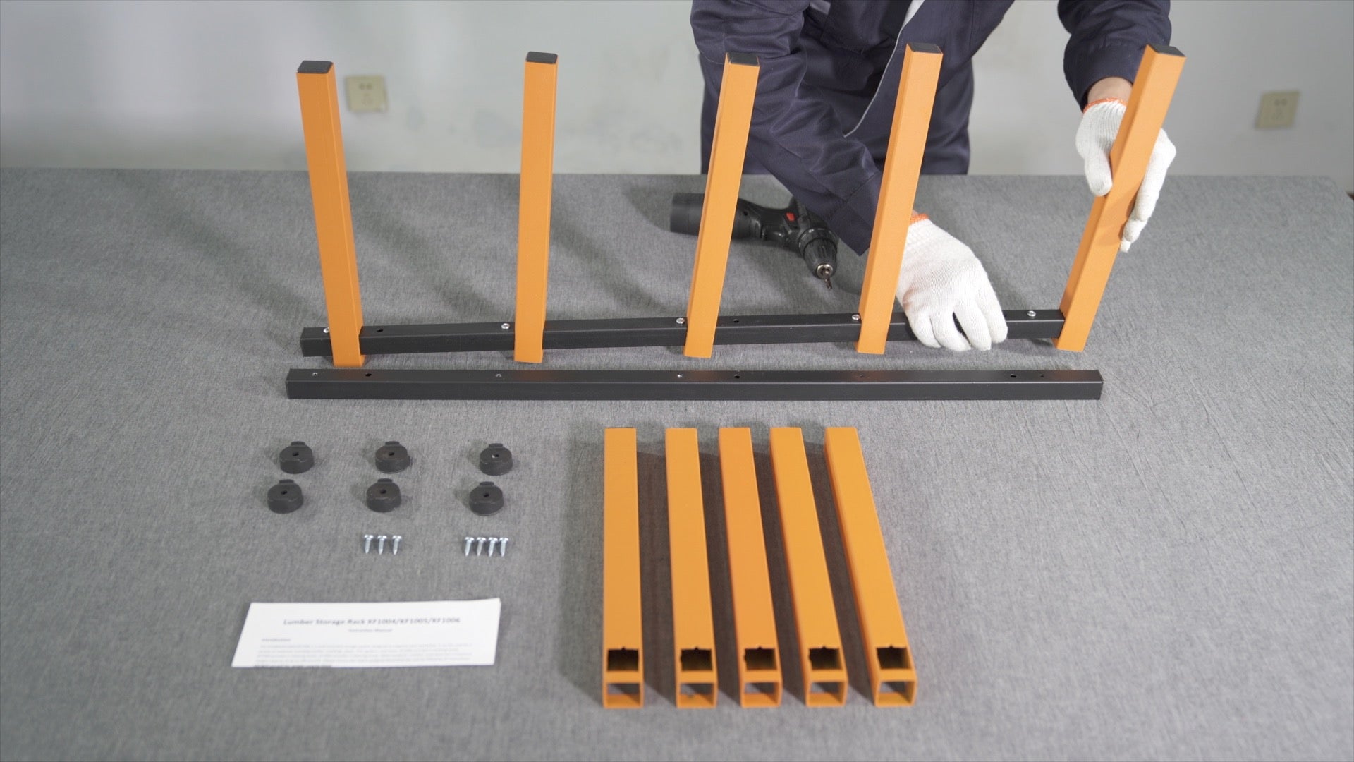 WR006 Lumber Storage Rack 6 Level