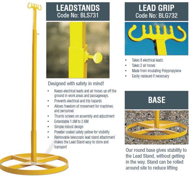 LS7300 Adjustable Electrical Lead Stand