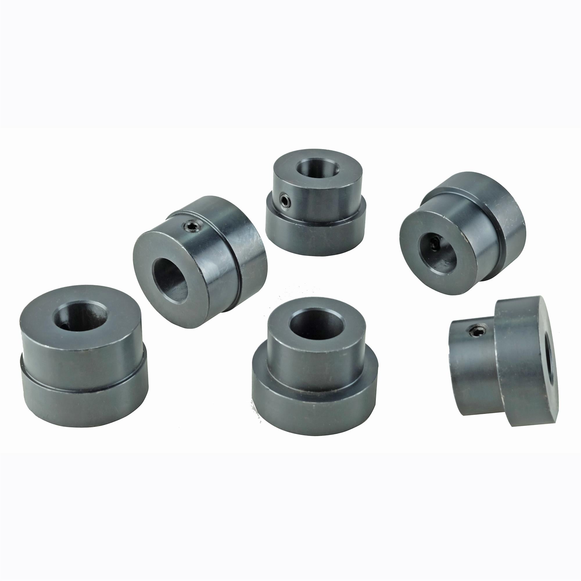 RK5020 Bead Roller Flange Die Set with 6 dies includes 1/16”, 1/8”, 1/4” Dies Fits Most Bead Rollers With 22mm (0.866") Shaft