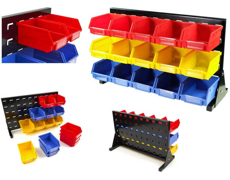 15 Bins Tabletop Storage Rack