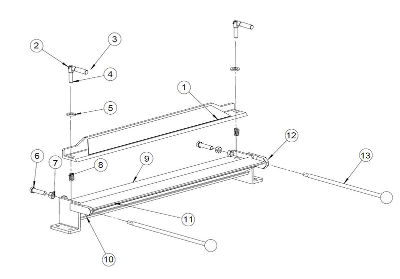 MB3018H Bending Brake