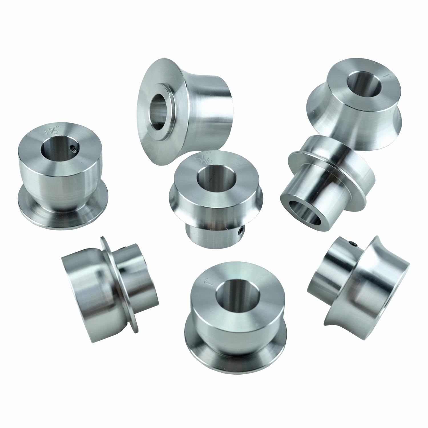 RK5015 Bead Roller Radius Edge Die Set with 8 dies includes 5/16"-1/2" - 1" - 1 1/2" Radius Dies 22mm (0.866") shaft