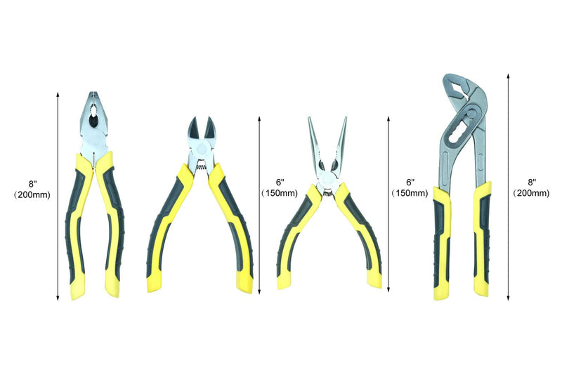 RK4024 Pack of 4 Universal Pliers