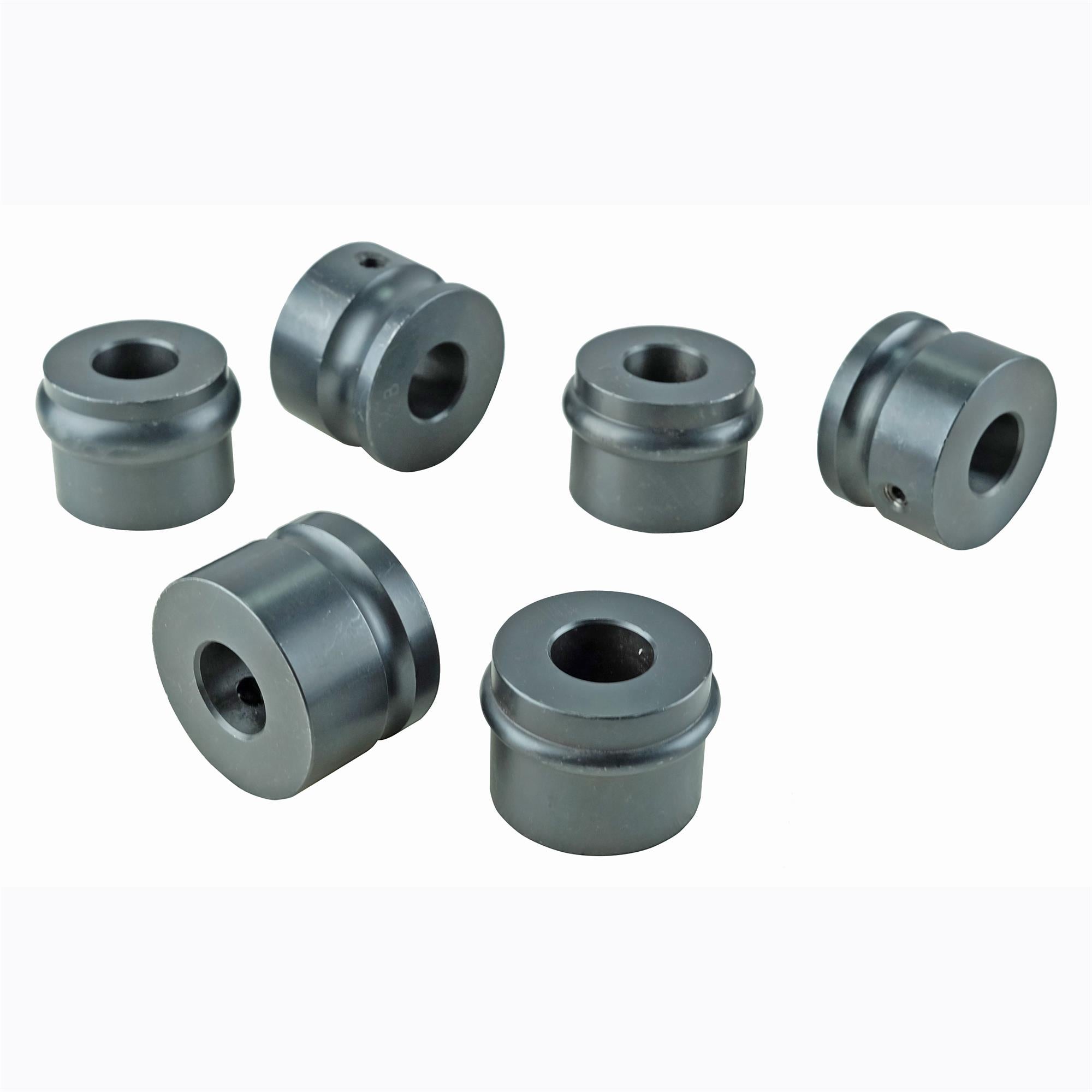 RK5019 Bead Roller Half-Round Die Set with 6 dies includes 1/4”, 3/8”, 1/2”Radius Dies 22mm (0.866") shaft