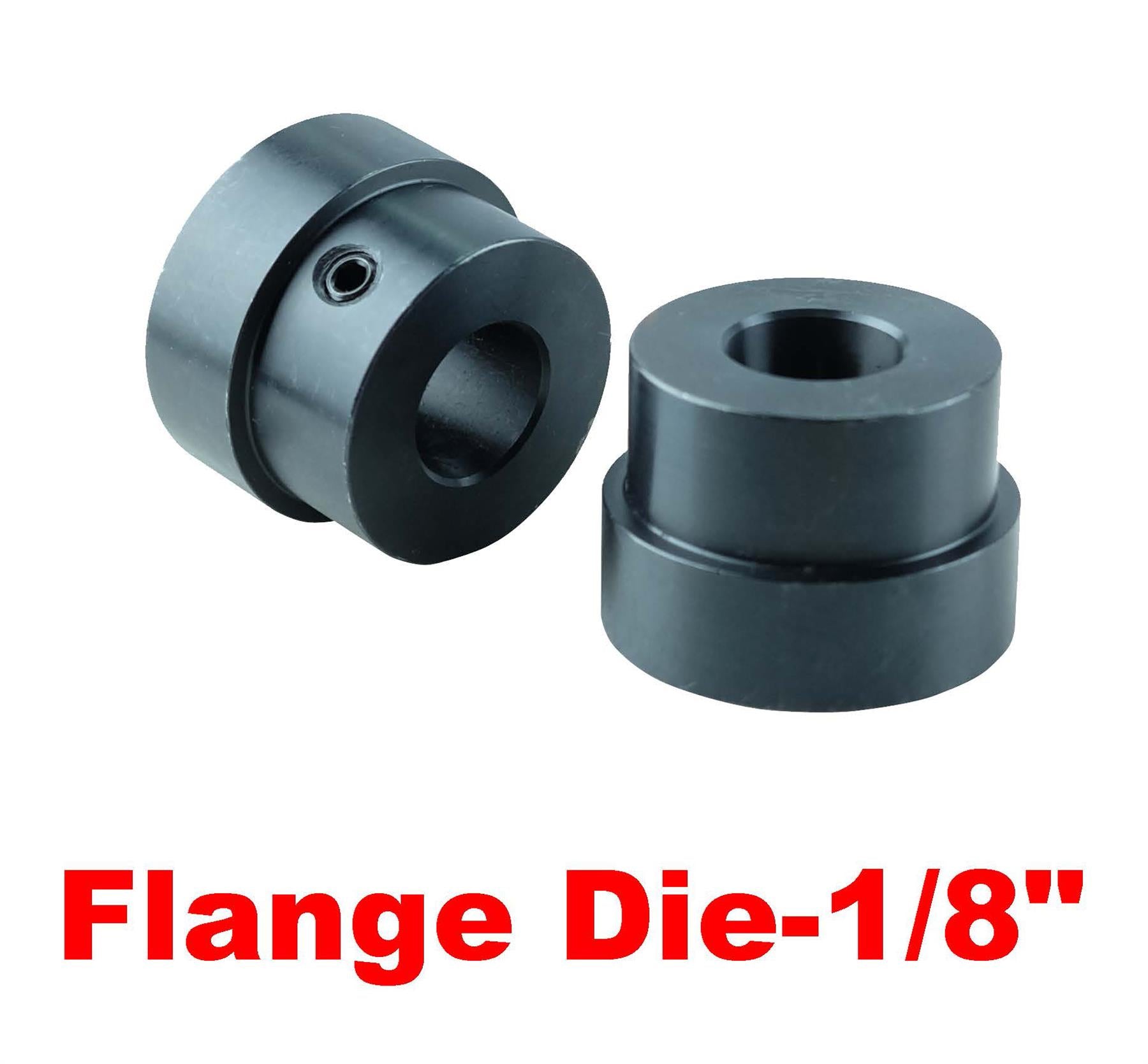 RK5020 Bead Roller Flange Die Set with 6 dies includes 1/16”, 1/8”, 1/4” Dies Fits Most Bead Rollers With 22mm (0.866") Shaft