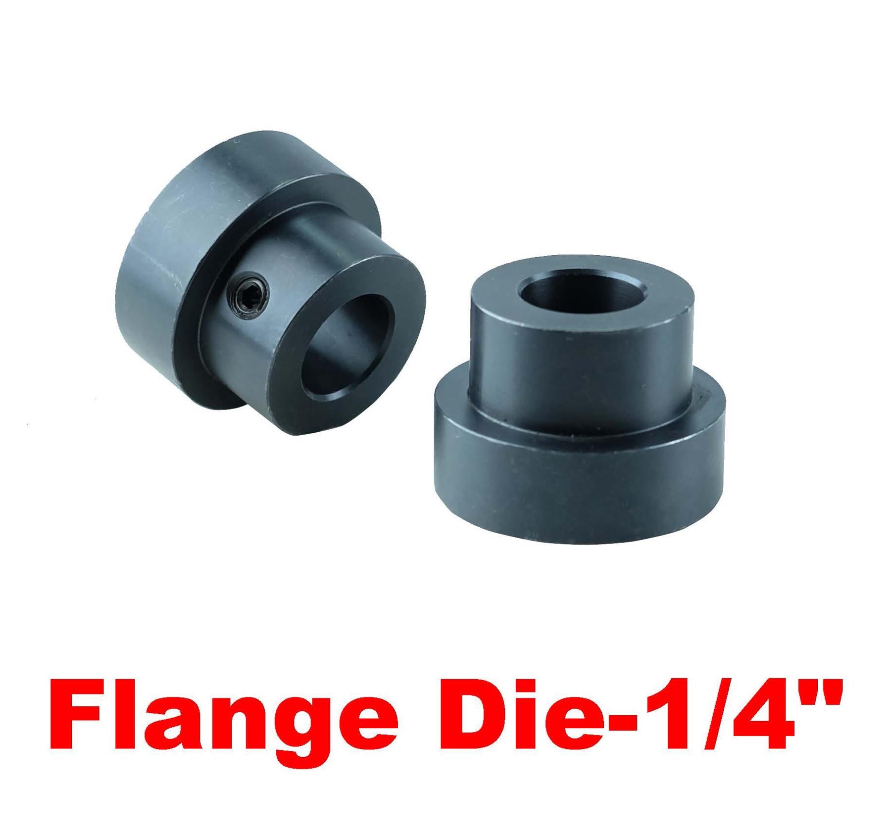 RK5020 Bead Roller Flange Die Set with 6 dies includes 1/16”, 1/8”, 1/4” Dies Fits Most Bead Rollers With 22mm (0.866") Shaft
