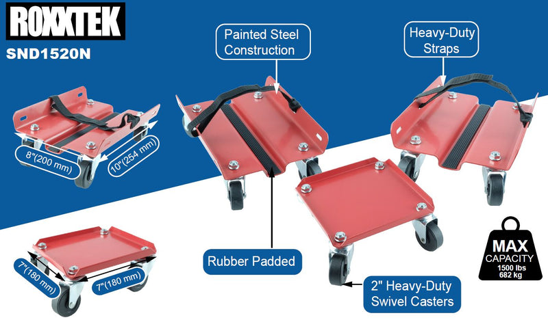 SND1520N 1500 Lbs Snowmobile Dolly