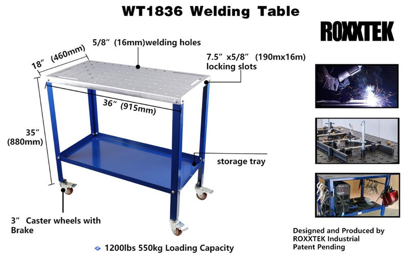 WT1836 Iron-Man Welding Table